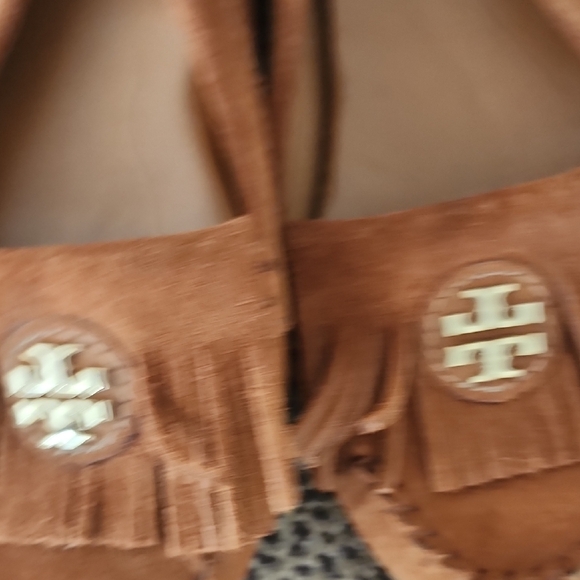 Tory Burch Brown Suede Women's Loafers - Picture 5 of 5